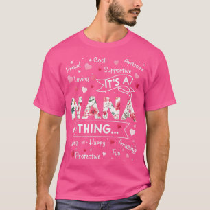 ナナのモノおもしろい諺かわいい祖母のママ Tシャツ