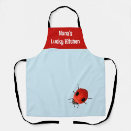 ナナのラッキーキッチンテントウムシ エプロン