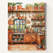 ナナのレシピお気に入りの記念調理師本 ノートブック (裏面)