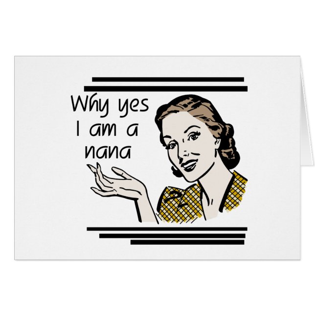 ナナのレトロのTシャツおよびギフト (正面横)