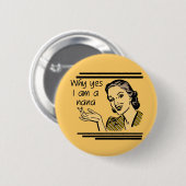 ナナのレトロのTシャツおよびギフト 缶バッジ (正面&裏面)