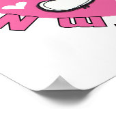 ナナの小さな寄り添いバニー ポスター (角)