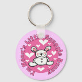 ナナの少し抱擁のバニー キーホルダー (正面)