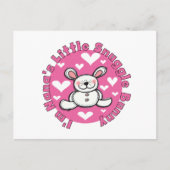 ナナの少し抱擁のバニー ポストカード (正面)