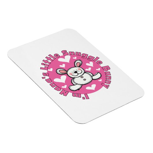 ナナの少し抱擁のバニー マグネット (右側)