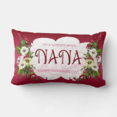 ナナの母の日の枕 ランバークッション (裏面)