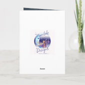 ナナの母の日カードトレンディーおよびモダン カード (裏面)