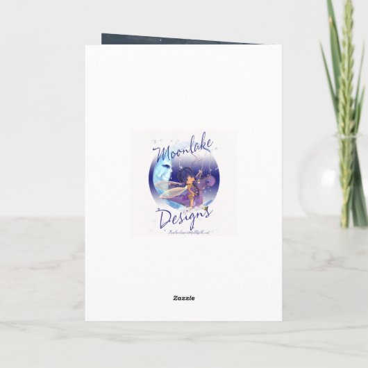 ナナの母の日カードトレンディーおよびモダン カード (裏面)