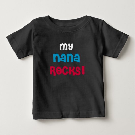 ナナの私の石 ベビーTシャツ (正面)