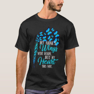 ナナの翼は準備ができていたが、ハートはRではなかった Tシャツ