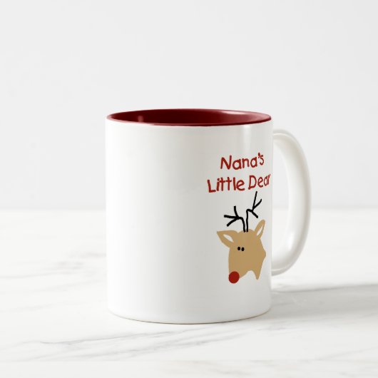 ナナのT親愛シャツとギフト ツートーンマグカップ (正面右)