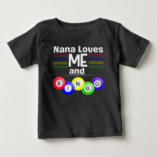 ナナは俺とビンゴを愛してる! ベビーTシャツ