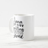 ナナは私の名前を汚すのが私のゲームです コーヒーマグカップ (正面左)