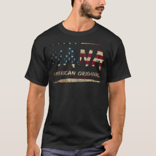 ナナアメリカンオリジナル動揺して国旗7月4日Pa Tシャツ