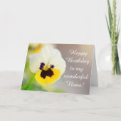 ナナアンダパンシー誕生日 カード (正面)