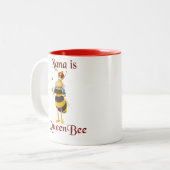 ナナイスクイーンビー ツートーンマグカップ (正面左)