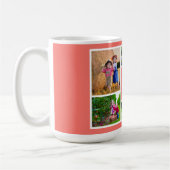 ナナエバ最高のーサンゴ写真コラージュ コーヒーマグカップ (左)