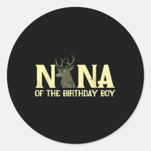 ナナオブザ誕生日ボーイディアハンターカモフラージュFl ラウンドシール