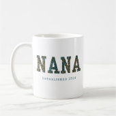 ナナカスタマイズ年 – トレンディーフローラコーヒーマグ コーヒーマグカップ (左)