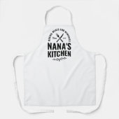 ナナキモダンッチングランドマス誕生日ギフトベーキング  エプロン (正面)