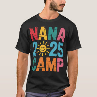 ナナキャンプ 2025 ファミリーバケーション サマーキャンピング Tシャツ