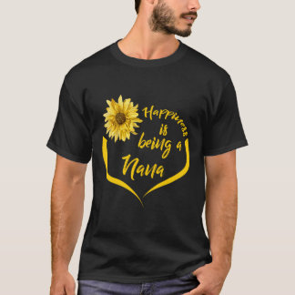 ナナギフト幸せはナナである Tシャツ