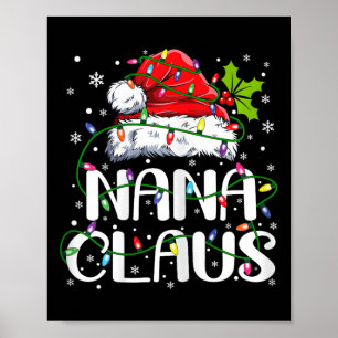 ナナクロースクリスマスライトパジャマファミリーマッチング ポスター