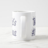 ナナグレイ半文字マザーズの日 ジャンボコーヒーマグカップ (裏面)