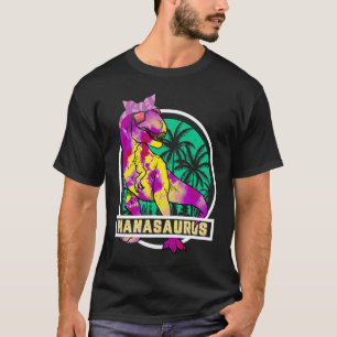 ナナサウルスおばあちゃんレックス恐竜ナナサウルス Tシャツ