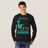 ナナサウルスレックス恐竜ナナナグランマモス Tシャツ (正面フル)