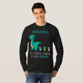 ナナサウルスレックス恐竜ナナナグランマモス Tシャツ (正面フル)