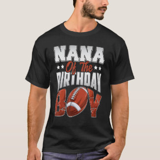 ナナサッカーバースデーボーイファミリーバラーbデイパー tシャツ