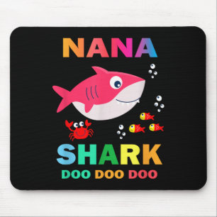 ナナシャークTシャツ、妻と息子からの父の日ギフト マウスパッド