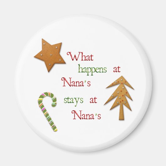 ナナスで起こること マグネット (正面)