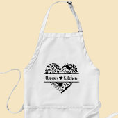 ナナズキッチンハートエプロン スタンダードエプロン