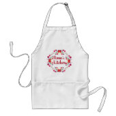 ナナズキッチンフローラ スタンダードエプロン (正面)