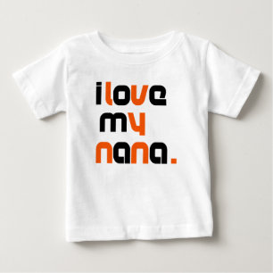 ナナティー大好き ベビーTシャツ