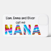 ナナナナカチェットの手紙の子供の名前を呼ぶ Case-Mate iPhoneケース (裏面 (横))