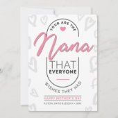 ナナハッピーマザーズデイ シーズンカード (正面)