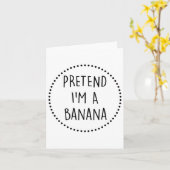 ナナハロウィーンの衣装を着たふりをする カード (黄色い花)