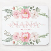 ナナパーソナライズされたフローラマウスパッド マウスパッド (正面)