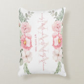 ナナパーソナライズされたフローラ腰枕 アクセントクッション (正面(垂直))