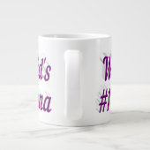 ナナパープル半文字マザーズの日 ジャンボコーヒーマグカップ (裏面)