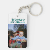 ナナフォトグリーン文字 キーホルダー (裏面)