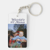 ナナフォトグレー文字マザーズの日 キーホルダー (裏面)