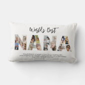 ナナフォトコラージュ切り出しおばあちゃん誕生日 ランバークッション (裏面)