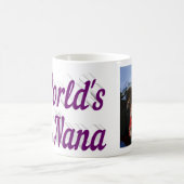 ナナフォトパープル文字コーヒーマグ コーヒーマグカップ (中央)