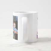 ナナフォトパープル文字ジャイアントコーヒーマグ ジャンボコーヒーマグカップ (裏面)