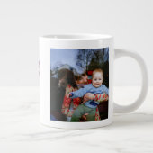 ナナフォトパープル文字ジャイアントコーヒーマグ ジャンボコーヒーマグカップ (右)