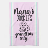 ナナモダン引用文パステルストライプのキッチンタオル キッチンタオル (縦)